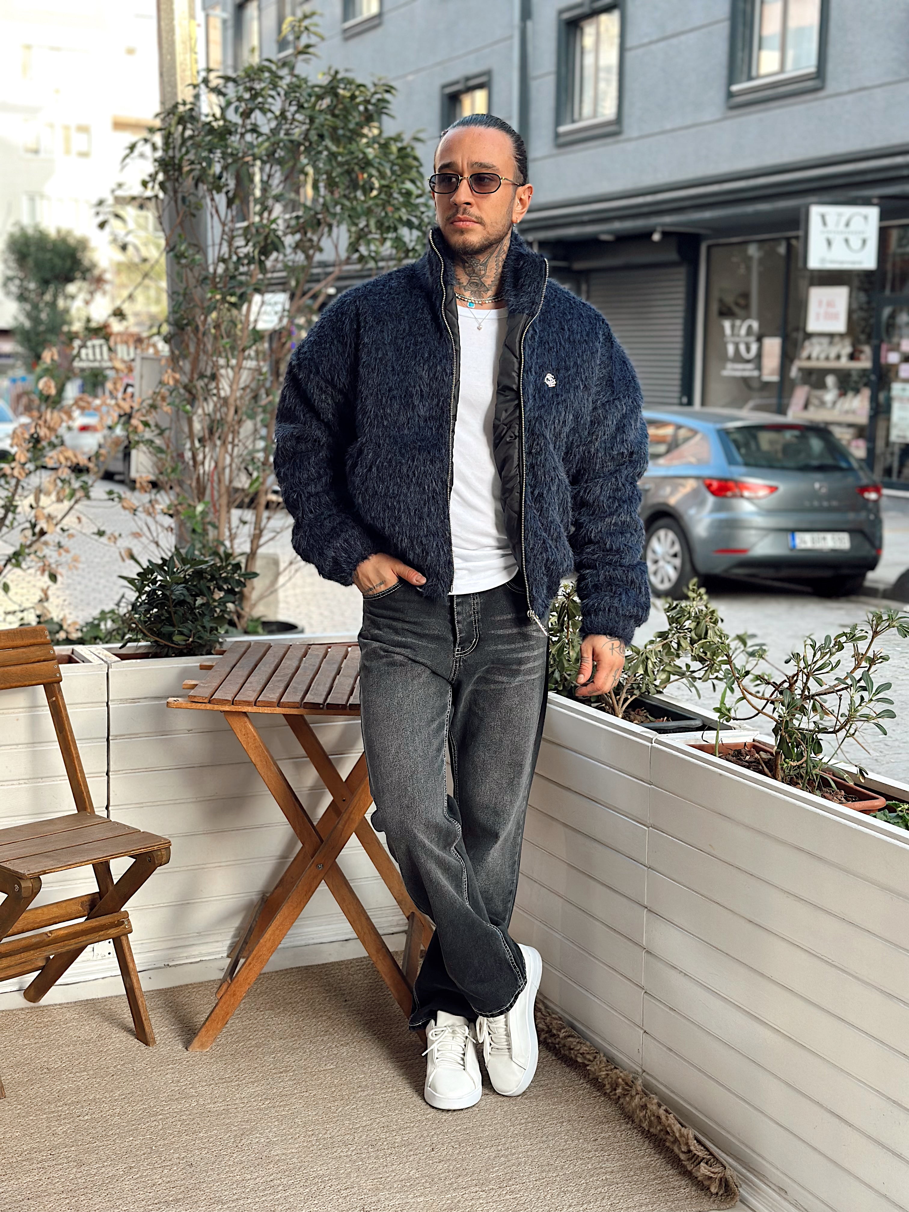 MM4019 - Giesto Oversize Kürk Mont Laci