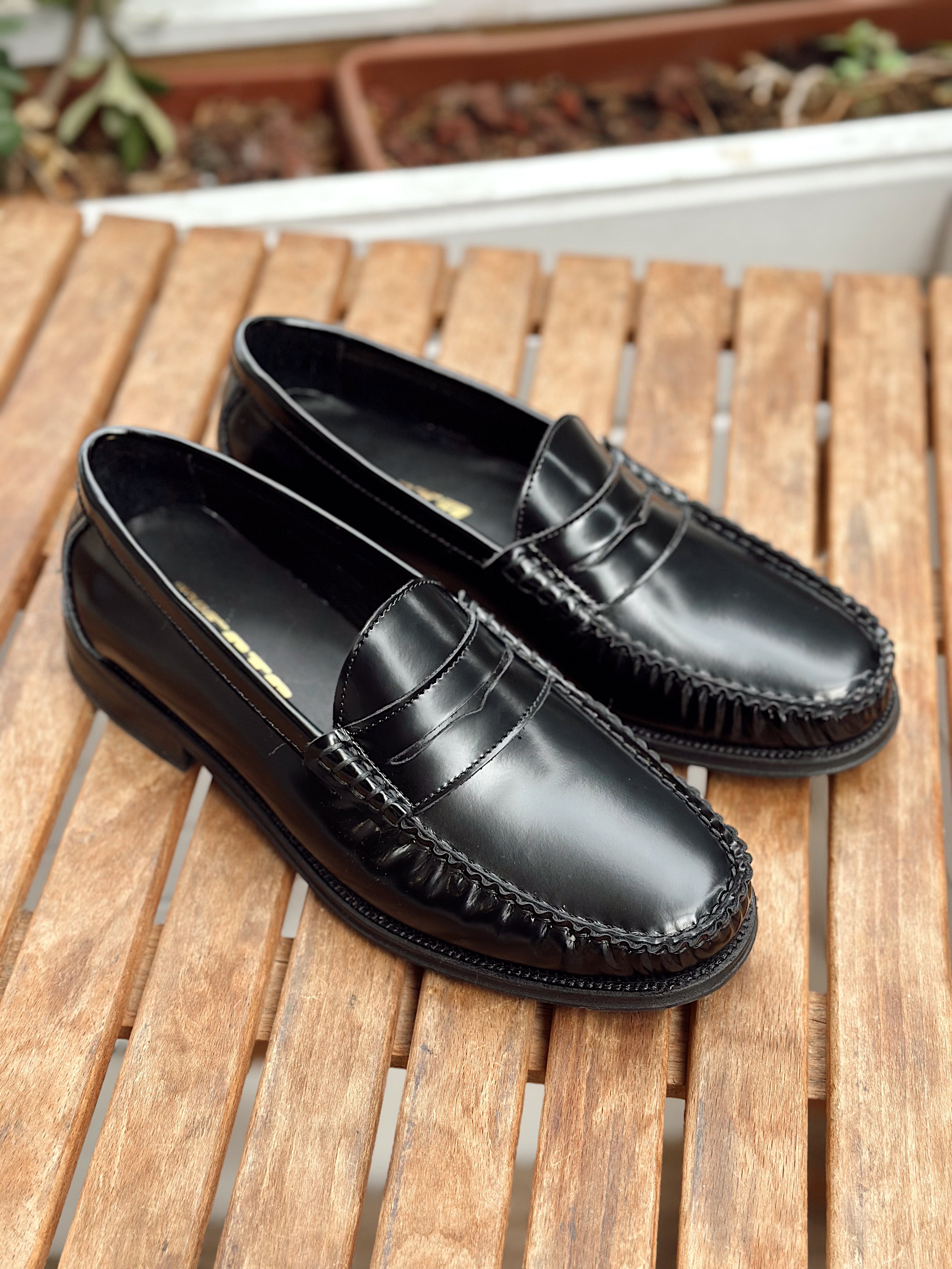 MA4031 - %100 Deri Loafer Ayakkabı Siyah