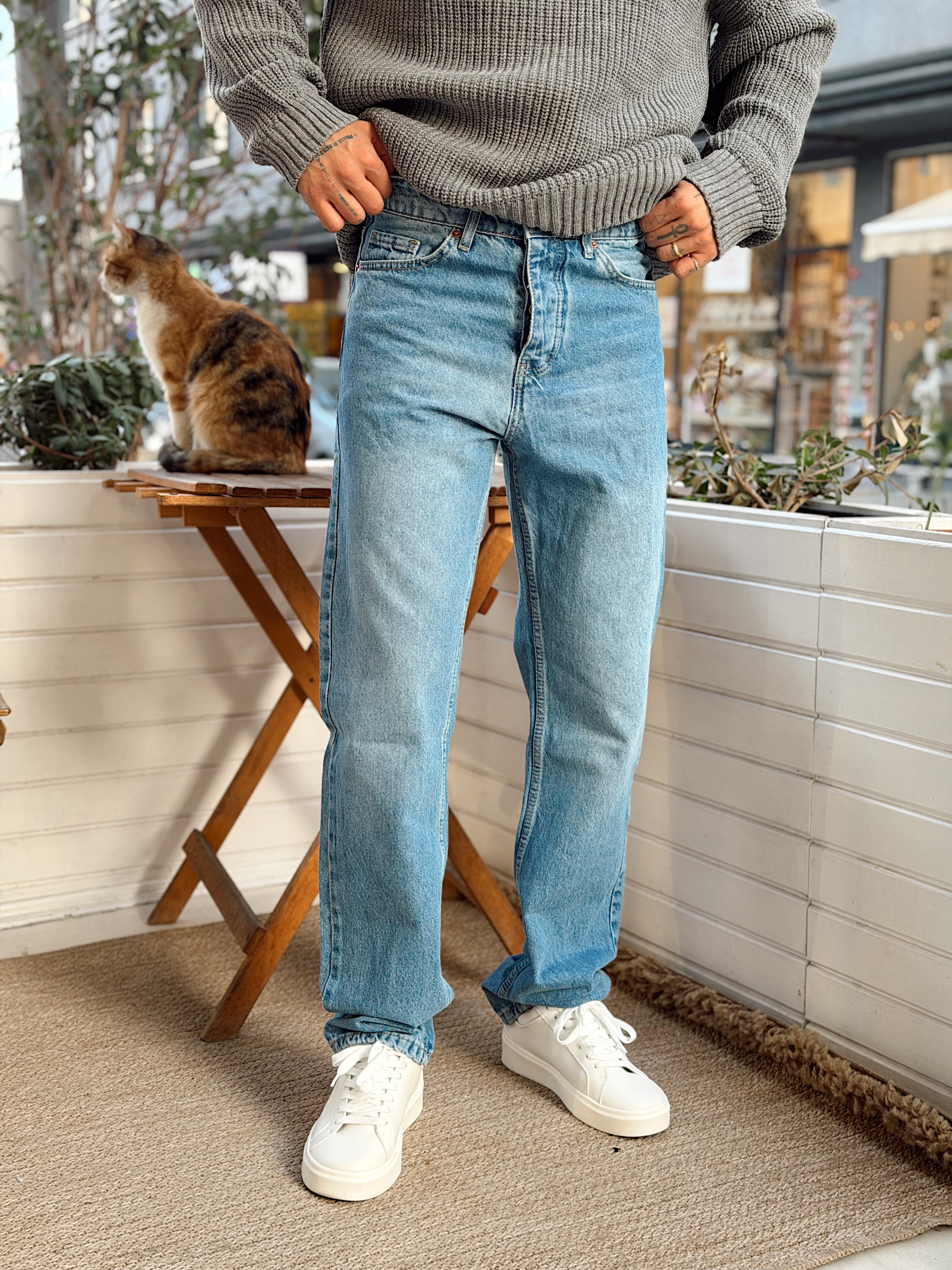 MP4131 - Regular Kalıp Kot Pantolon Mavi 2608