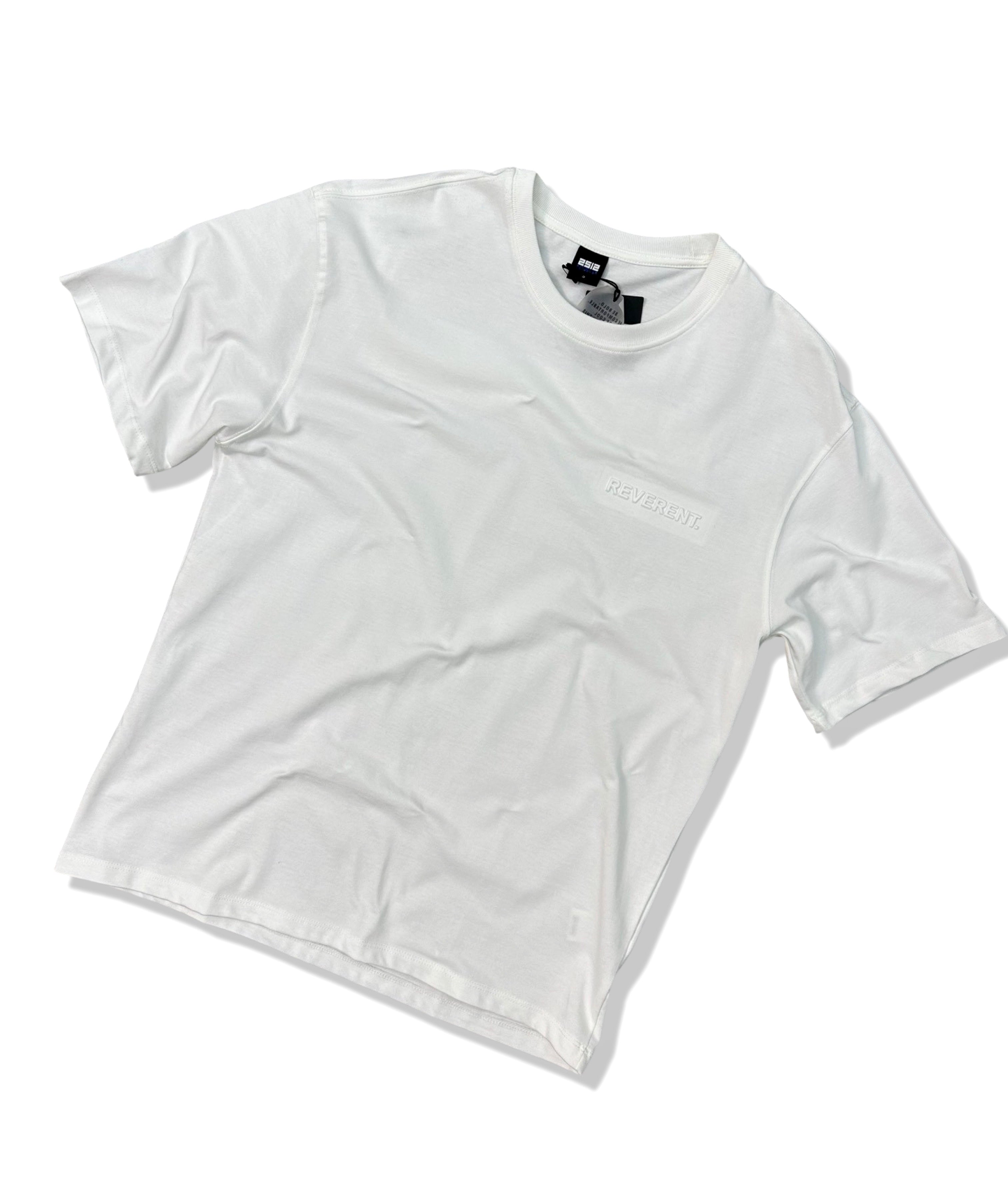 MT1820 - Reverent Ön Arka Kabartma Baskılı T-Shirt