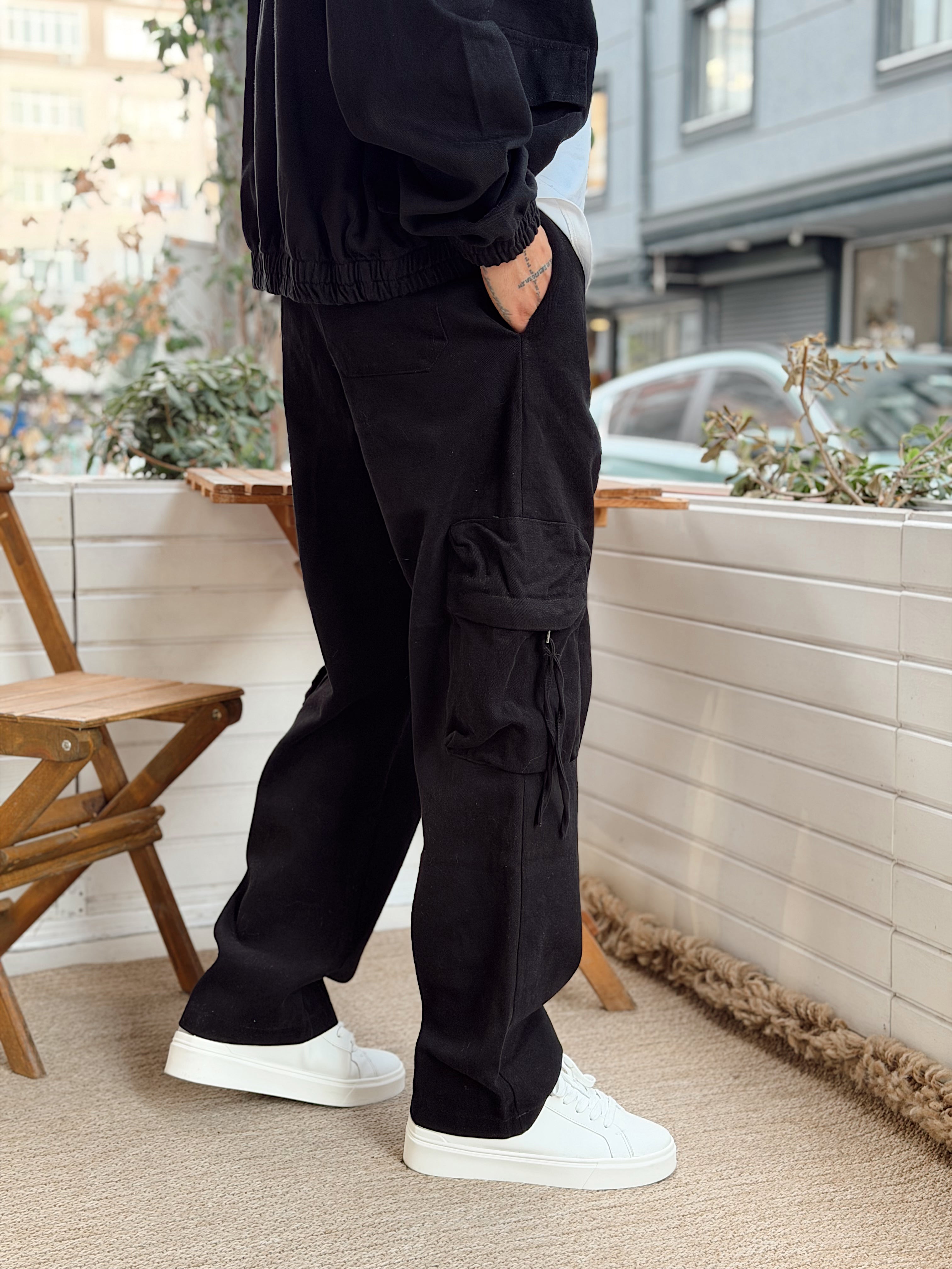 MT4118 - Gabardin Kumaş Ceket Pantolon Takım siyah