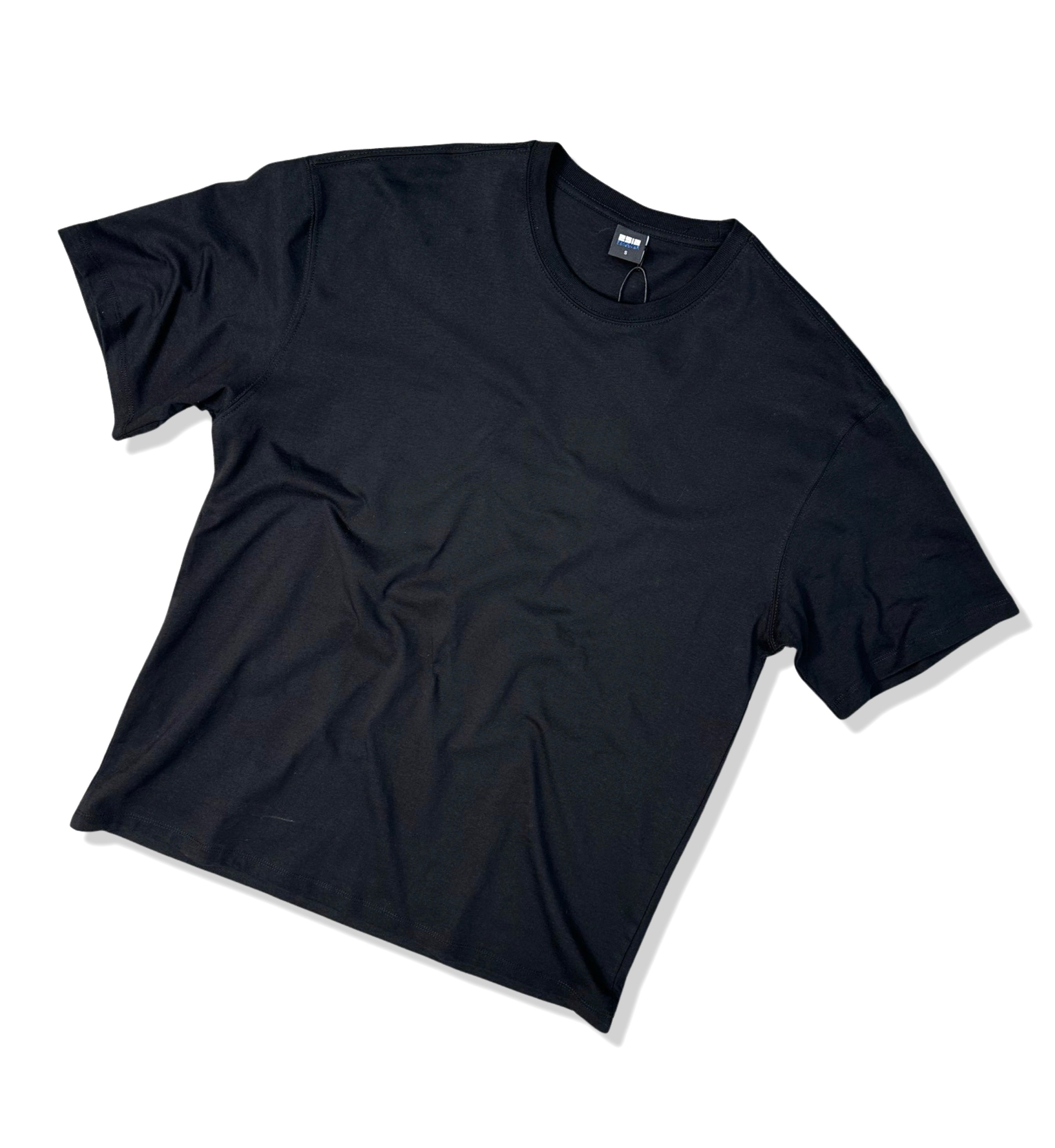 MT1746 - Oversize Basic T-Shirt siyah