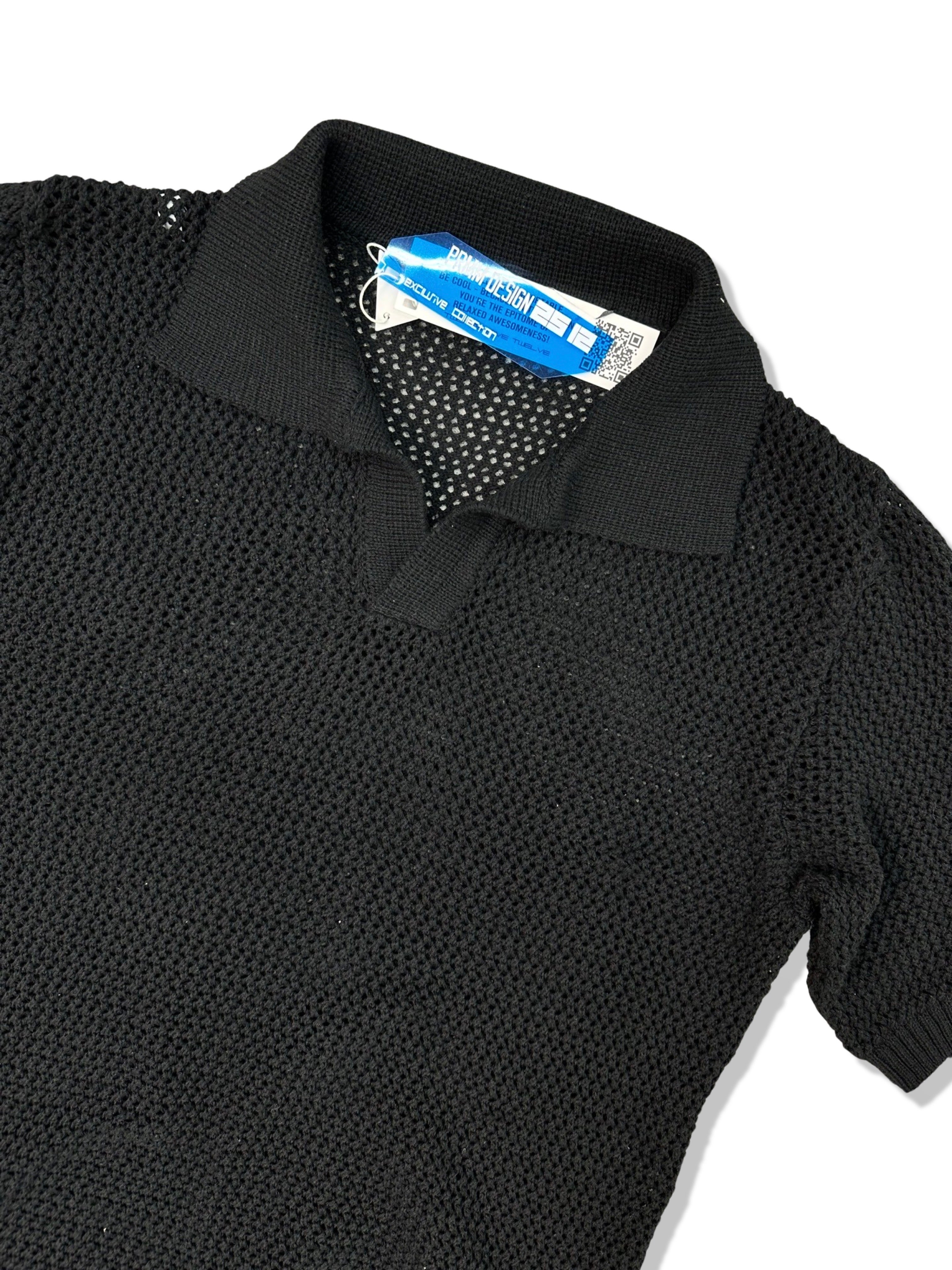 MT1867 - Çelik Örme Polo Yaka T-Shirt