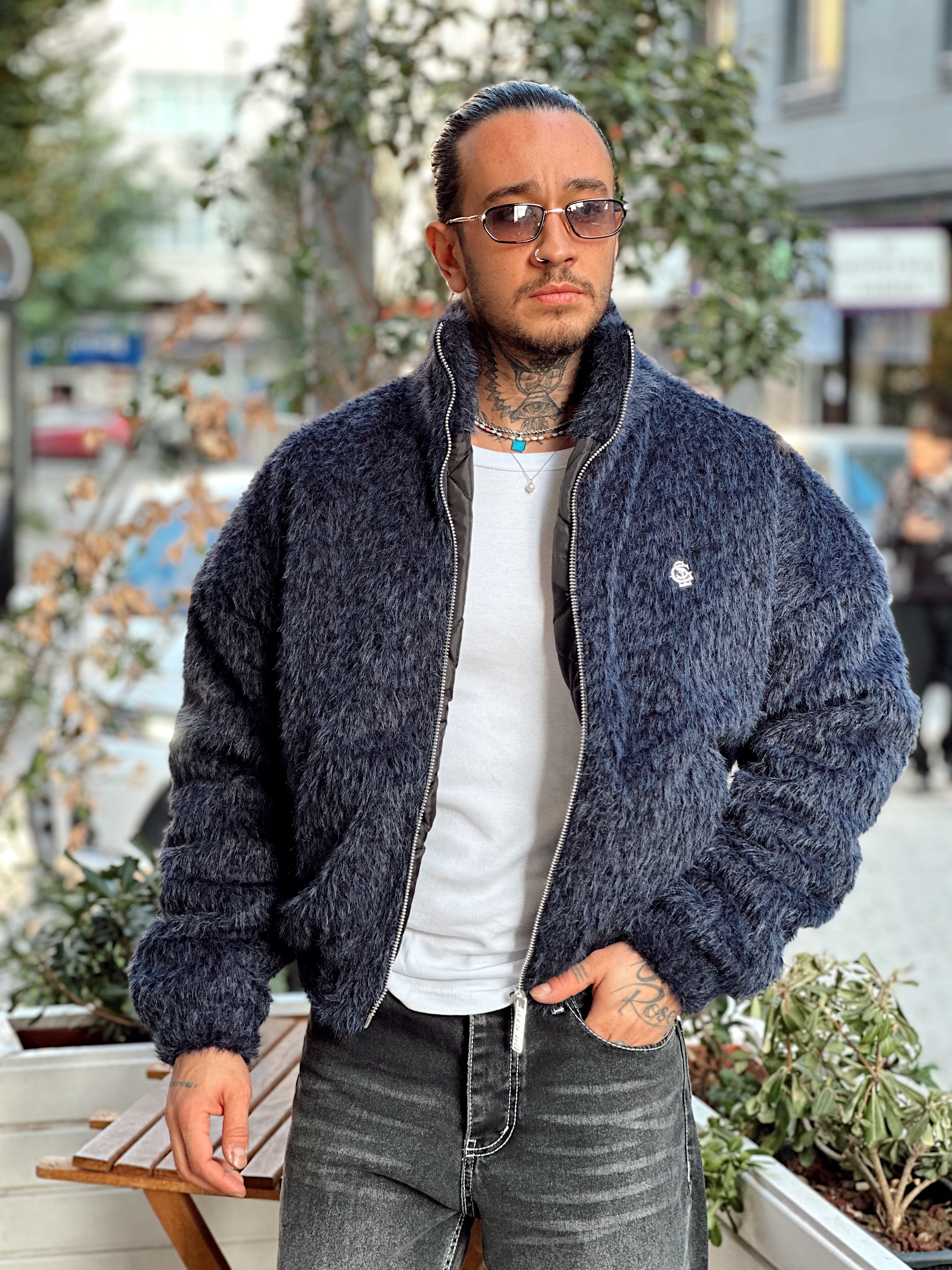 MM4019 - Giesto Oversize Kürk Mont Laci