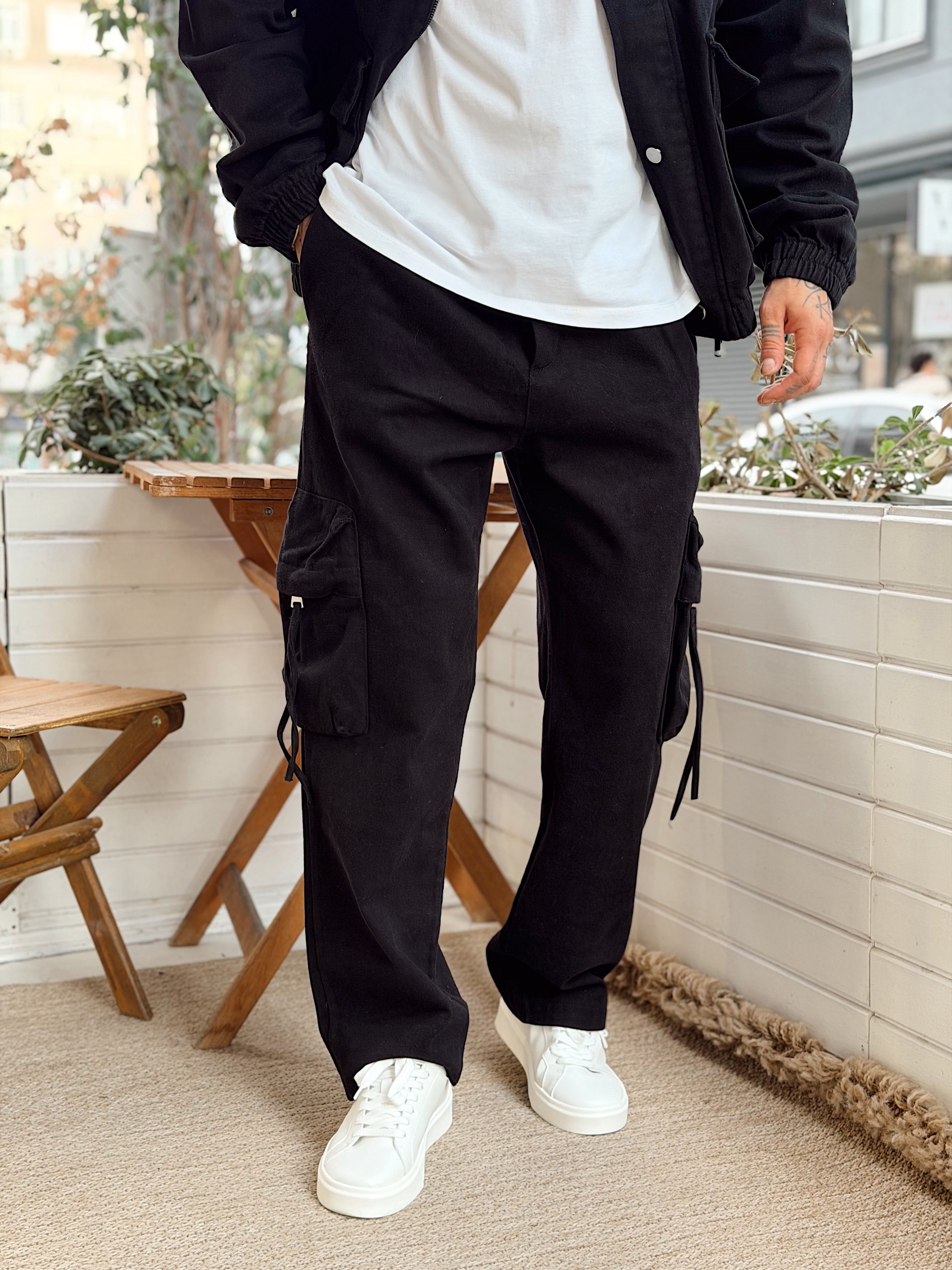 MT4118 - Gabardin Kumaş Ceket Pantolon Takım siyah