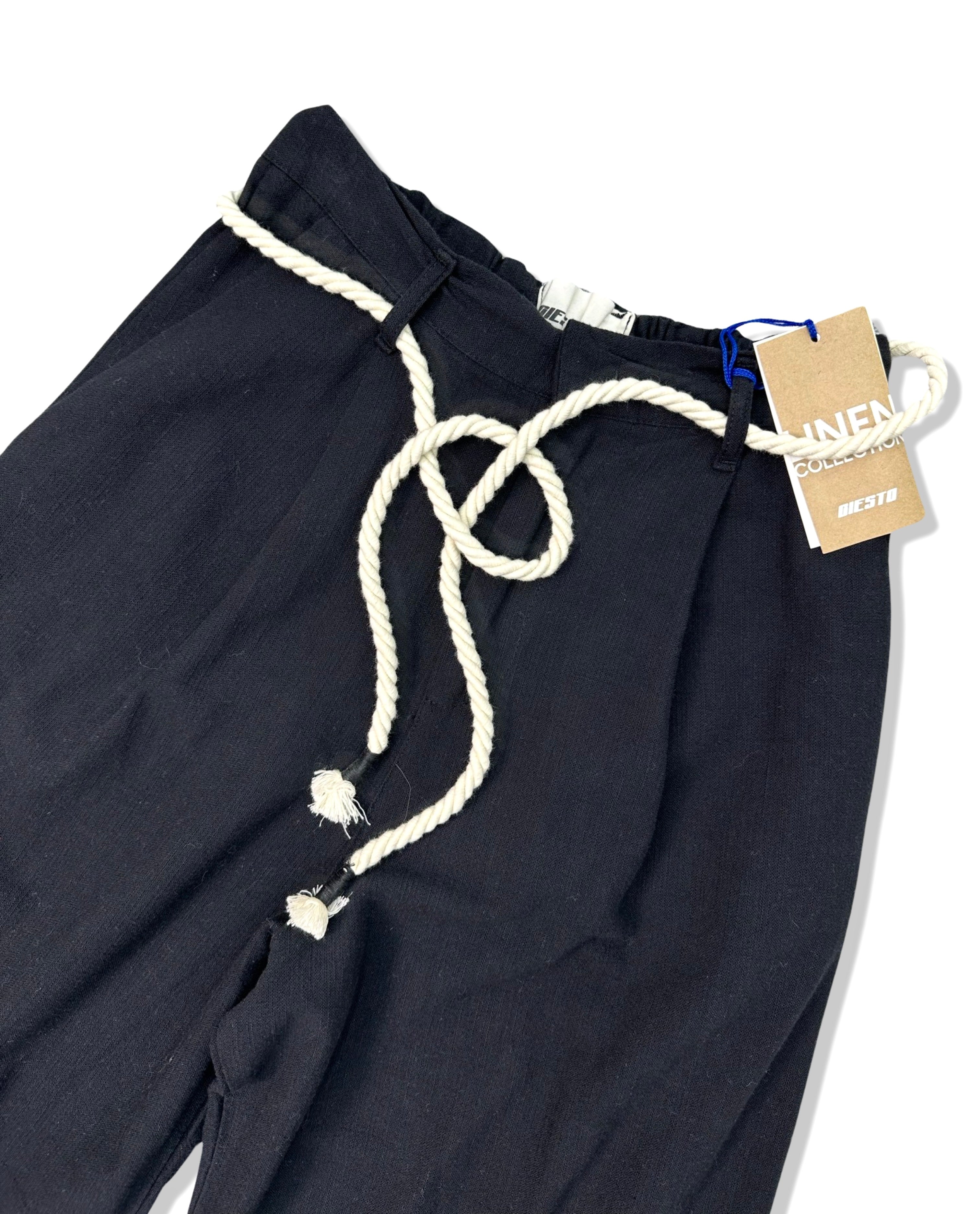 MP1789 -   Orjinal Keten Hasır Kordonlu Pantolon