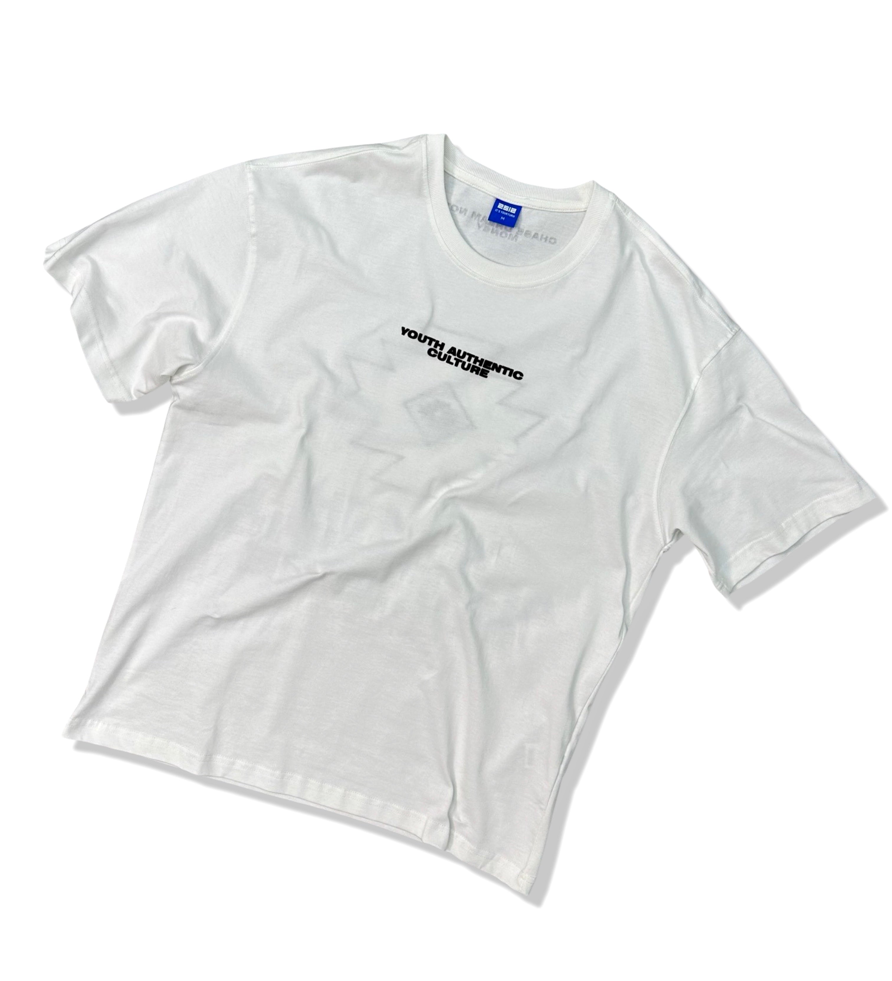 MT1823 - Sırt Kilim Desen Peach Baskılı Nakışlı T-Shirt