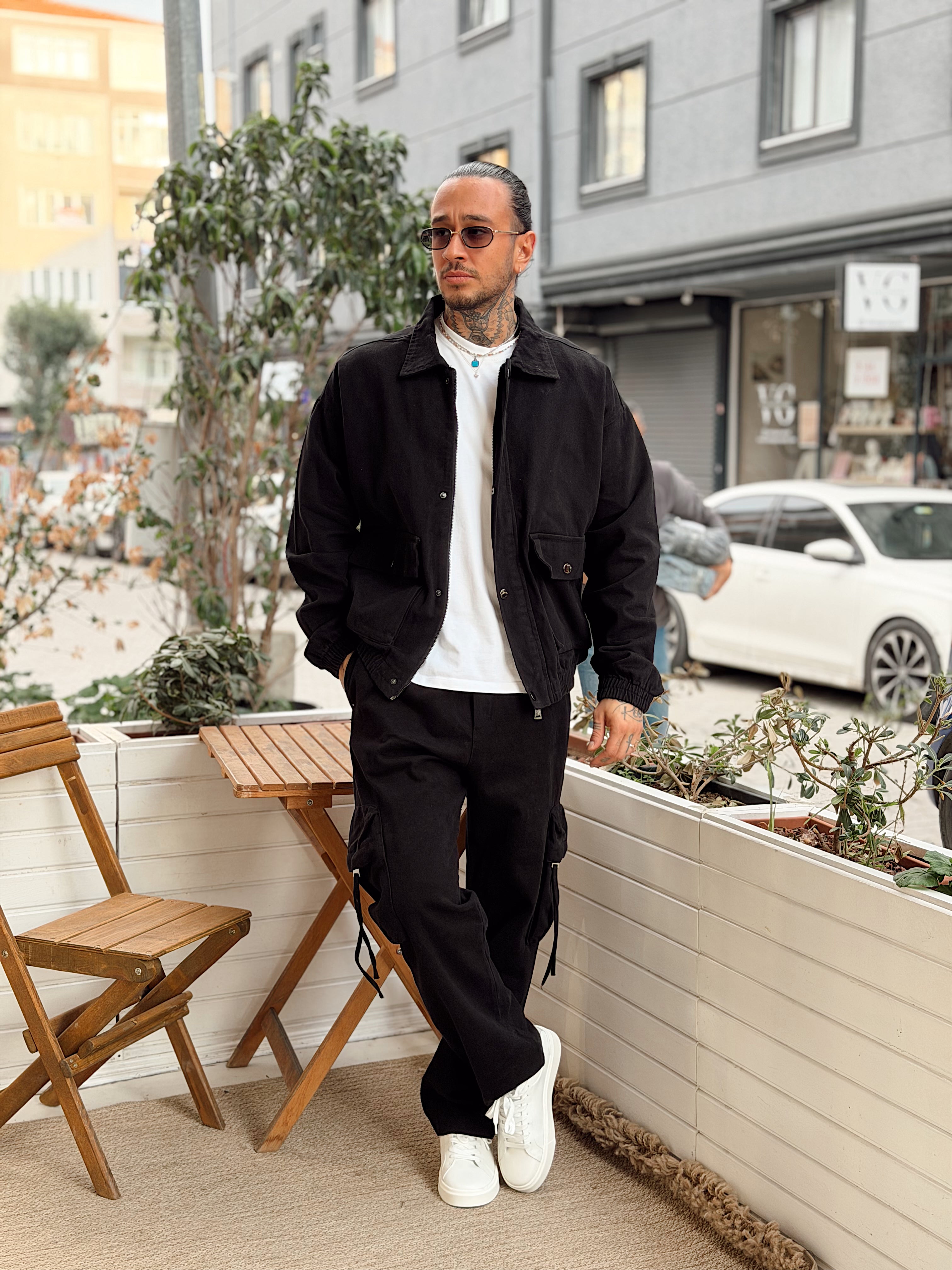 MT4118 - Gabardin Kumaş Ceket Pantolon Takım siyah