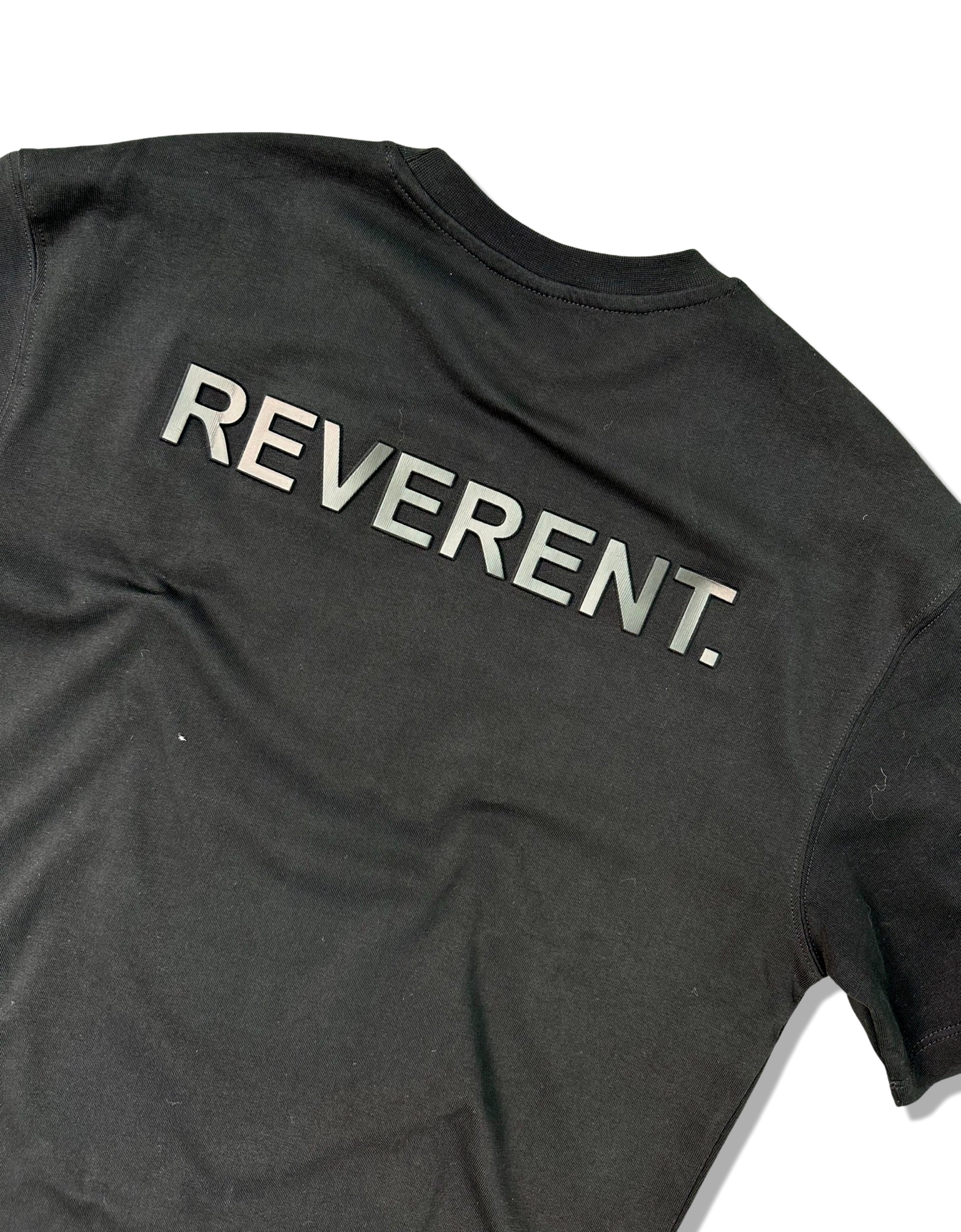 MT1821 - Reverent Ön Arka Kabartma Baskılı T-Shirt