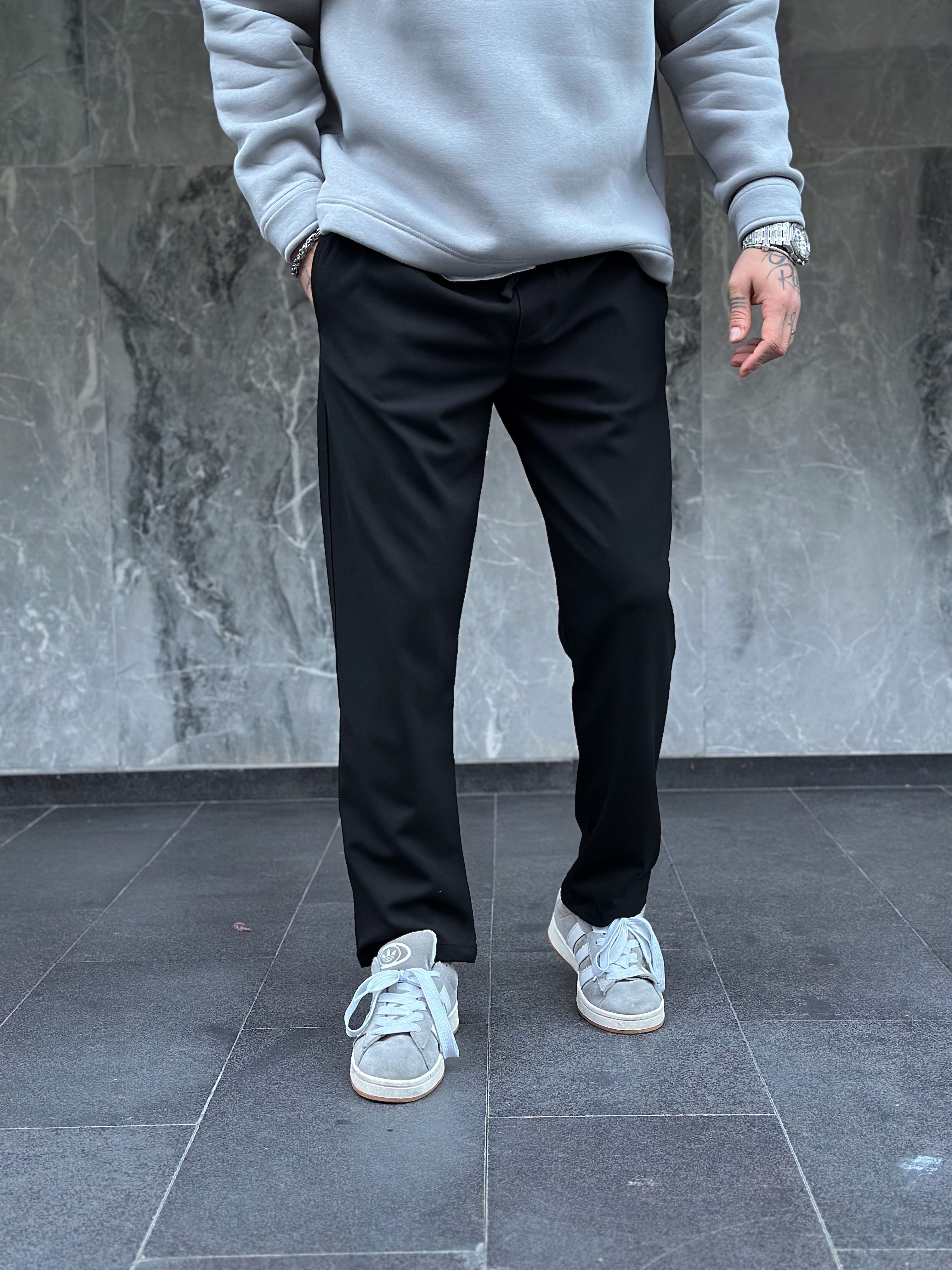 MP2412 - İtalyan Kesim Jogger Pantolon siyah