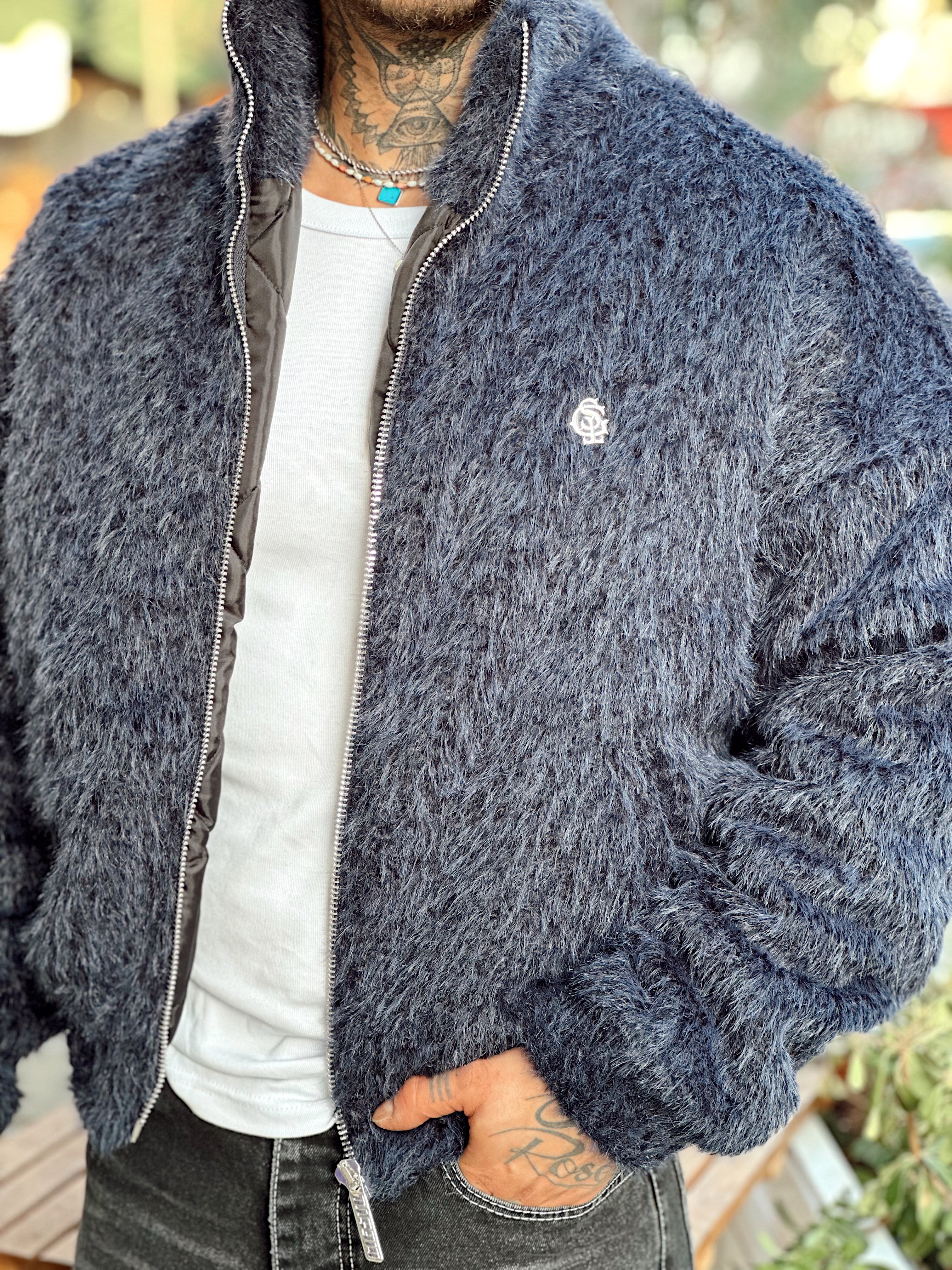 MM4019 - Giesto Oversize Kürk Mont Laci