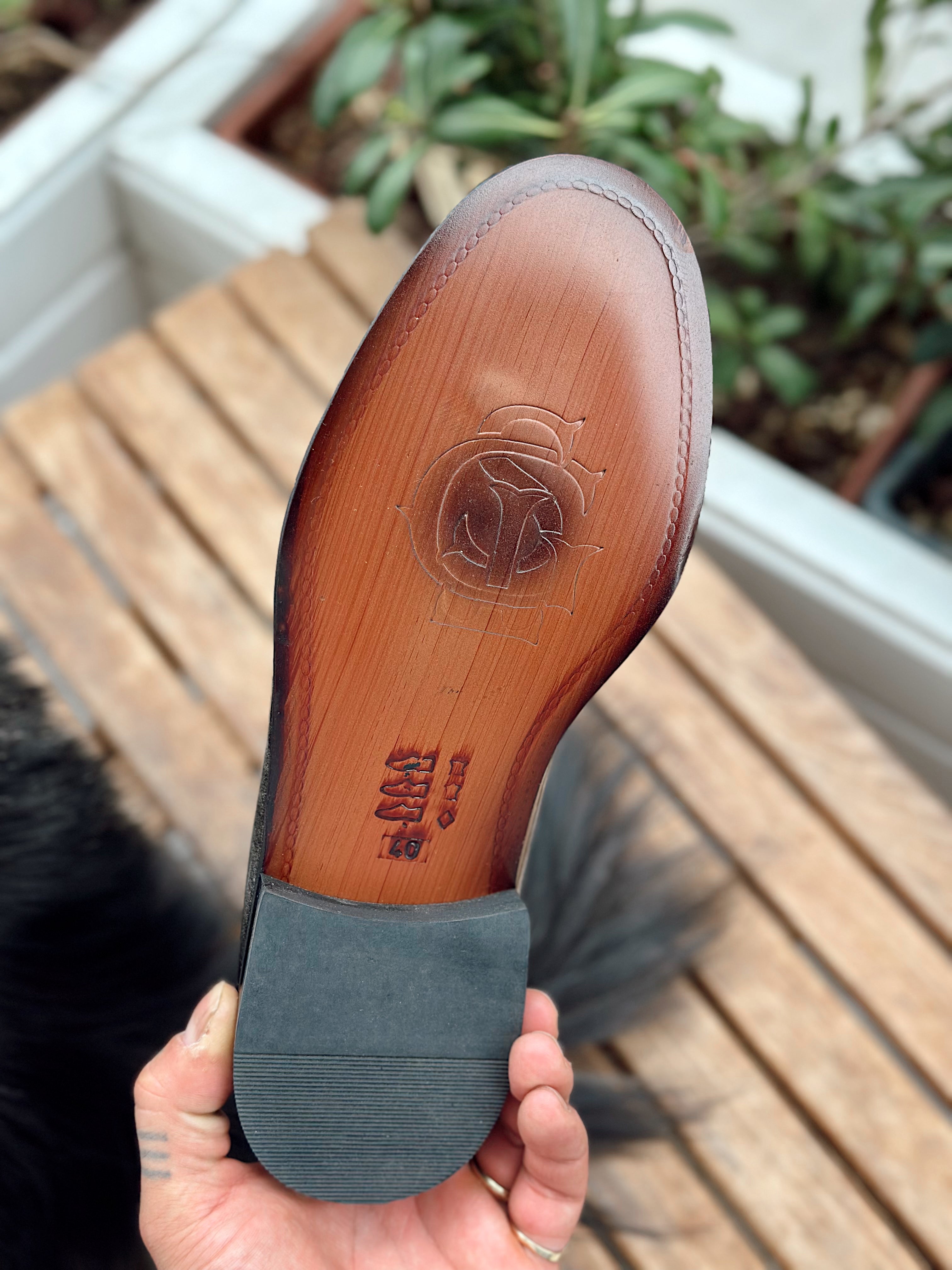 MA4031 - %100 Deri Loafer Ayakkabı Eskitme